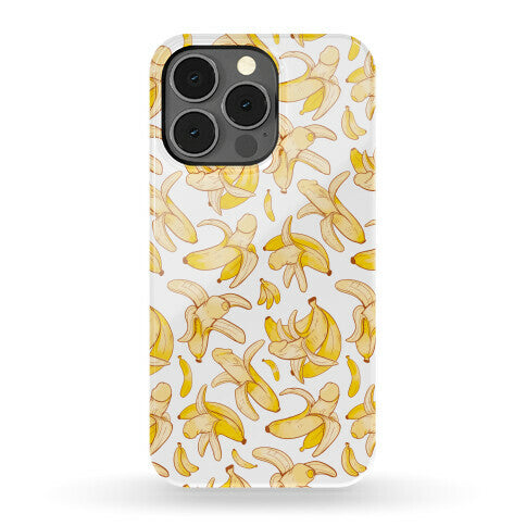 Banana penis pattern Phone Case